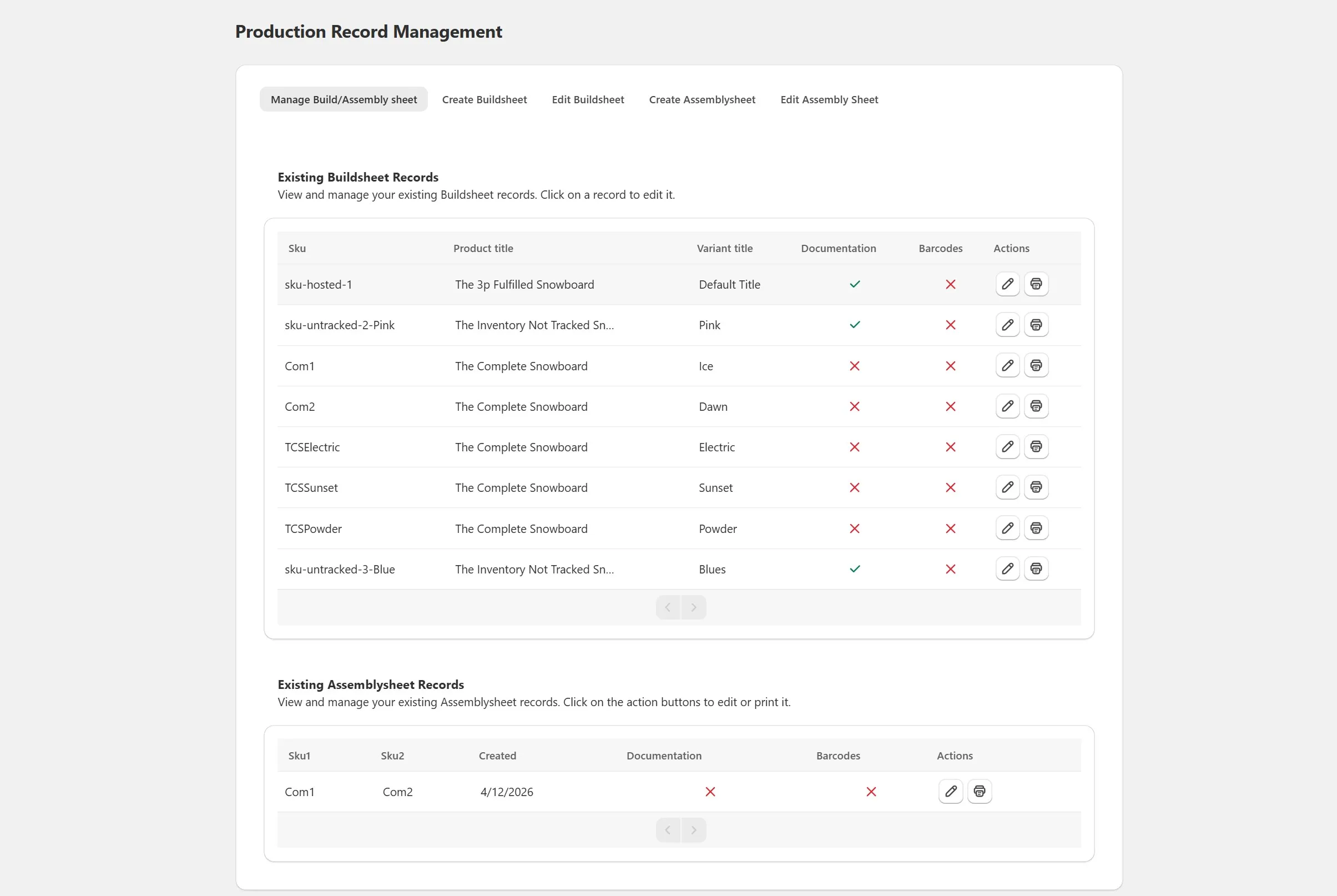Dashboard